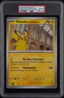 2026 POKEMON MEP EN-ME BLACK STAR PROMO JUMBO PIKACHU AT THE MUSEUM PSA 8