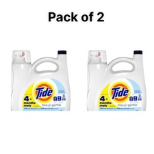 Pack of 2, Tide Free and Gentle HE Laundry De...