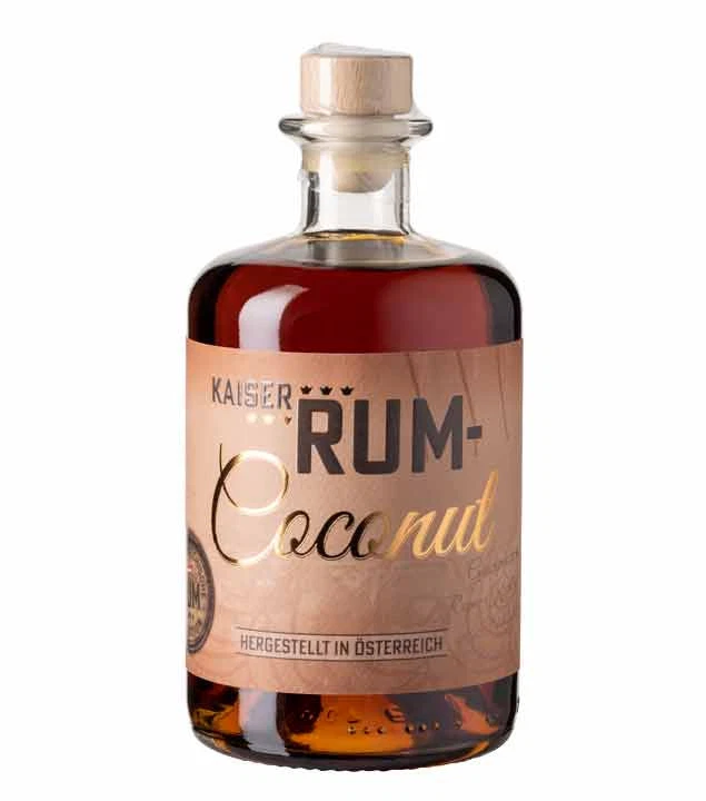 Prinz: Rum Coconut Likör mit Inländerrum / 40 % Vol. / 0,5 Liter-Flasche