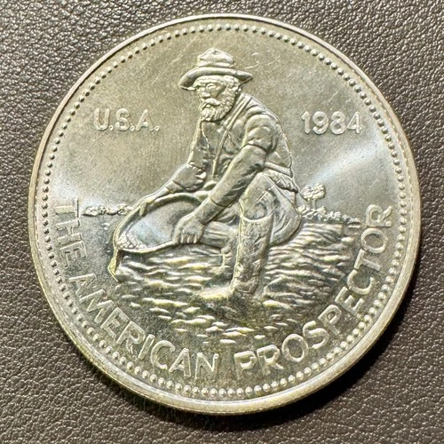 1984 Prospector/Big E Engelhard 1 ozt 99.9% Silver Bullion