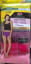 Fruit Of The Loom Signature Women's BRIEFSUnderwear Panties 7-Pair Cotton 10/3X