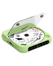 CD Player Portable with Dual Stereo Speakers, Rechargeable Portable Player wi...