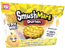 RMS Smush Mart Durian Fruit Squishy Squeezy Grocery List 100 Squishy Durian