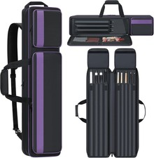 Pool Cue Case 4x5 Pool Cue Carrying Case Soft Padded Billiard Stick Bag