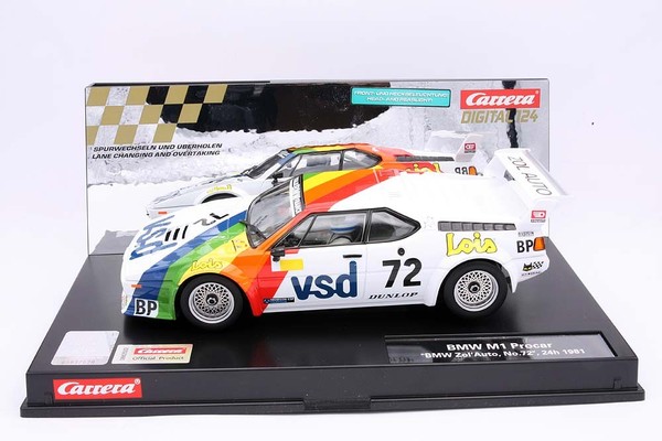 BMW M1 Procar BMW Zol'auto Nr.72 Le Mans 1981 Carrera Digital 124 23935-image