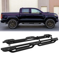 Steel Running Board fo Chevy Colorado&GMC Canyon Crew Cab Side Steps&Nerf Bar