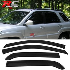 For 05-10 Kia Sportage Window Visors Acrylic Sun Shade Rain Guard 4pc