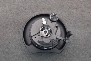 Technics sl1200, Sl1210 mk2 tonearm base. Black 