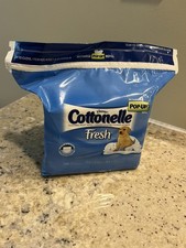 Cottonelle Flushable Wet Wipes 140 Count,  DISHEVELED PACKS  UNOPENED 2007