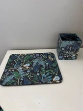 Rifle Paper Co Desk Set - Mouse Pad and Pencil Cup