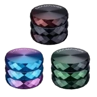 Aluminium Grinder/Pollinator "Champ High Colour Duo"