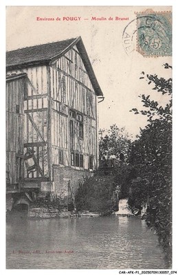 CAR-AFKP1-0038-10 - POUAN - Environs de POUGY - Moulin de brunet
