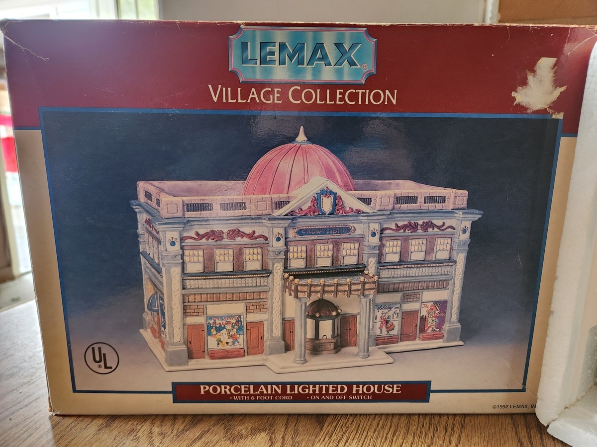 Lemax Village Collection Crown Theater | eBay