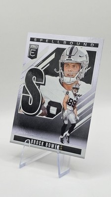 2025 Panini Donruss Elite Spellbound  S  Silver Color Match Brock Bowers~Raiders