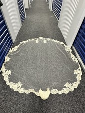 Vintage Lace Wedding Veil Crown