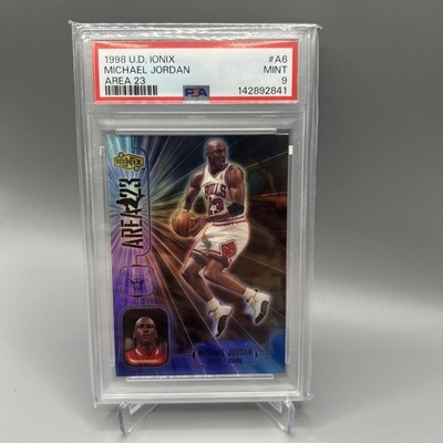 1998 Michael Jordan Upper Deck Ionix Area 23 PSA 9 #A6.    