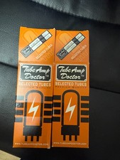 6L6WGC-STR TAD SHORT GLASS MATCHED PAIR VALVE TUBE