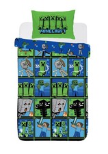 Image of Minecraft Jump In Line Single Double Duvet Cover Bedding Set