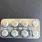 Silver 1/4 oz .999 Fine Crown Design Bullion Bar Collectible Precious Metal