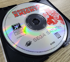 USED AUTHENTIC WORKING -) CLOCKWORK KNIGHT 2 (- GAME DISC ONLY - SEGA SATURN