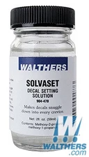 Walthers Solvaset Decal Setting Solution 904-470