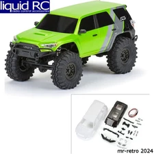 Pro-Line 362100 2024 Toyota 4Runner Hard Body White Unassembled Set for Axial SC
