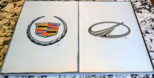 Vintage Cadillac Oldsmobile Dealer Sign 23x 16 6lbs Gm General Motors. Vintage Cadillac Oldsmobile Dealer Sign 23x 16 6lbs Gm General Motors.