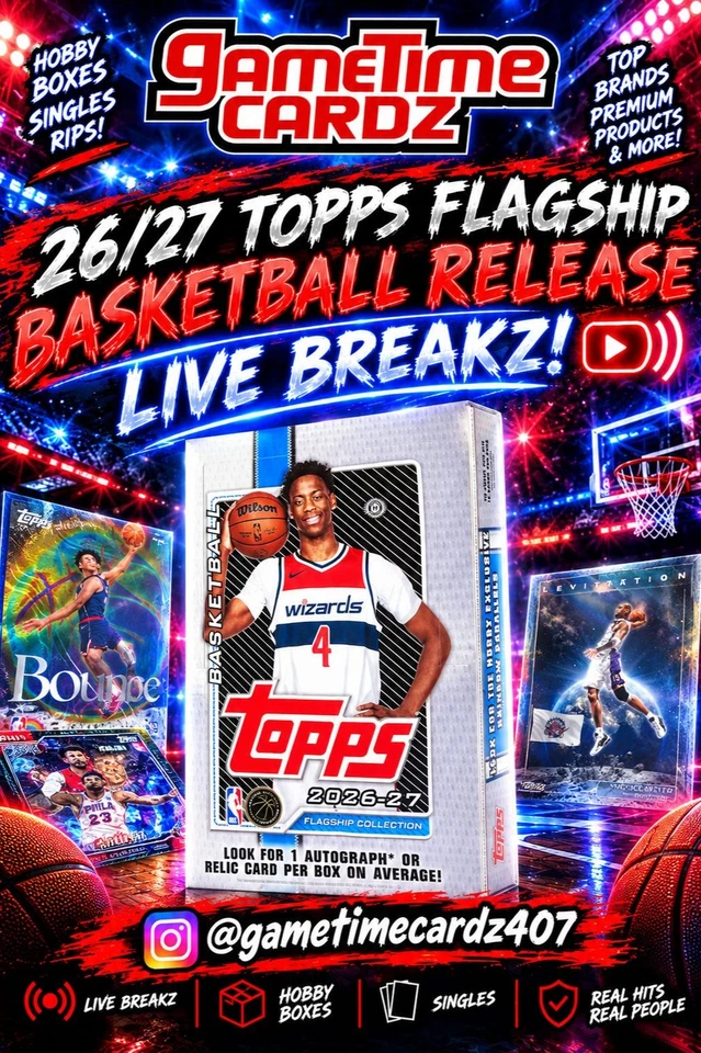 26/27 Topps Flagship Basketball Release Day! NFL, NHL, MLB, NBA, & Soccer!