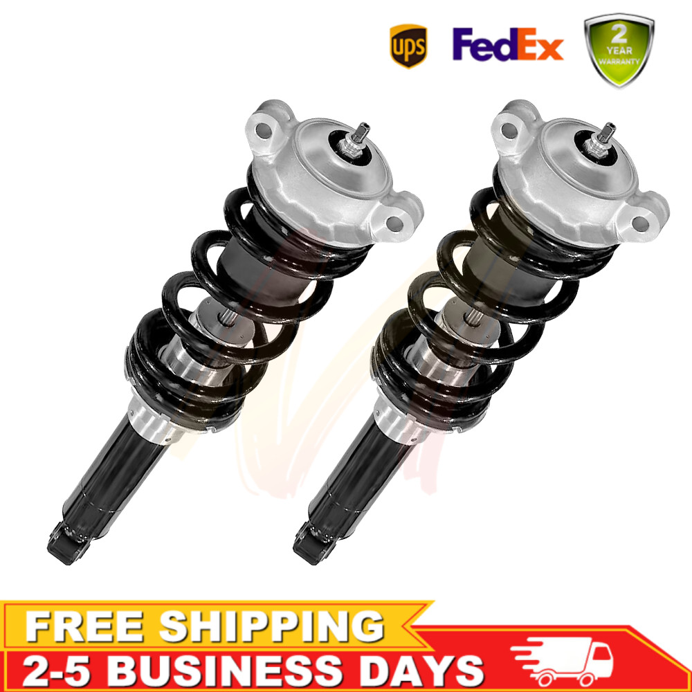 2X For 2008-14 Ferrari California Rear L & R Shock Absorber Assys w /Magnetic 