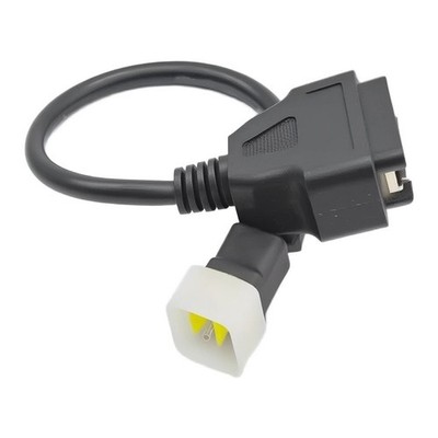 Motorrad Diagnose Adapter 6 Pin auf für OBD2 16 Pin für K Line CAN Bus