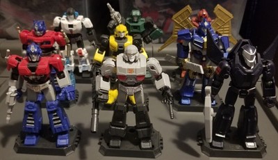 Blokees Transformers Galaxy Lot x 9 Action Figure Wave 1 AUTOBOTS DECEPTICONS