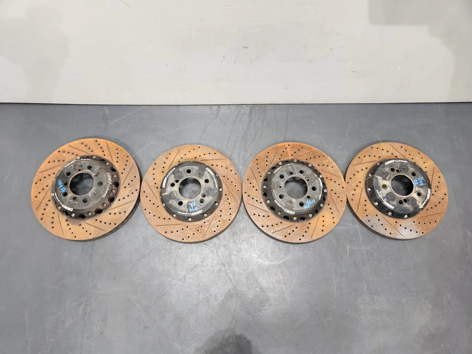 ✅FOR 08-13 BMW E92 E93 M3 360x30mm Front Rear Brake Disc Rotors Vented ECS SET - Image 2 of 4