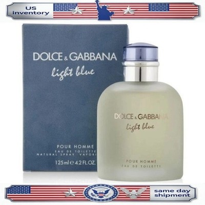 Brand new and unused Gabbana Light Blue Men's Eau de Toilette - 4.2 oz