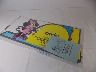 DISNEY LET'S LEARN TO TELL TIME  BULLETIN BOARD KIT new