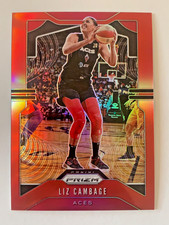 Liz Cambage, 2020 WNBA Panini Prizm card #69, Red Prizm parallel, SN/275