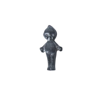 Antique Solid Cast Brass Kewpie Doll Dollhouse Miniature 1''