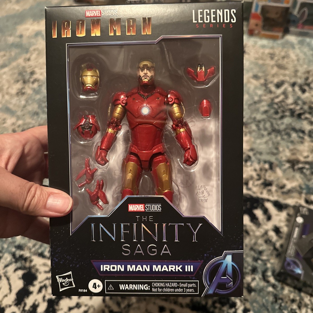 Hasbro Marvel Legends Studios The Infinity Saga Iron Man Mark 3 