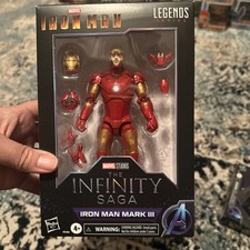 Hasbro Marvel Legends Studios The Infinity Saga Iron Man Mark 3 III Figure - NEW