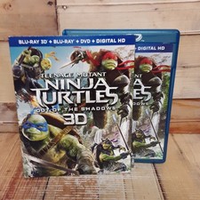 Teenage Mutant Ninja Turtles 3D Blu-ray DVD Used Action Adventure