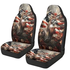 Car Front Seat Covers Camo Hunting Deer Car Seat Covers Deer Camouflage Hunting