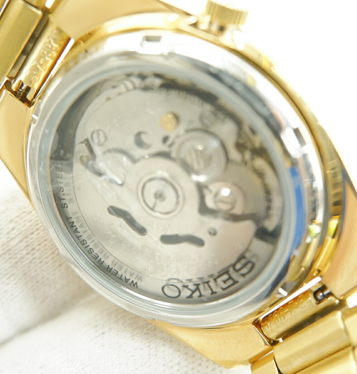 Seiko Snk574J1 7S26-02C0 Analog Watch Automatic Winding Gold Seiko Snk574J1 7S26-02C0 Analog Watch Automatic Winding Gold