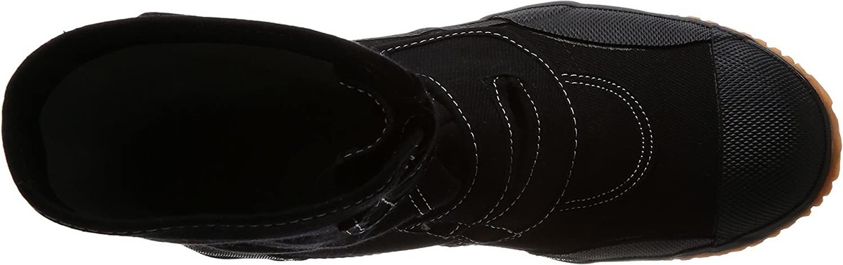 Fuji Japanese TABI Boots Work Shoes 9952 Black Cotton Cloth