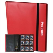 BCW Red Pro-Folio 9 Pocket Collectible Gaming...