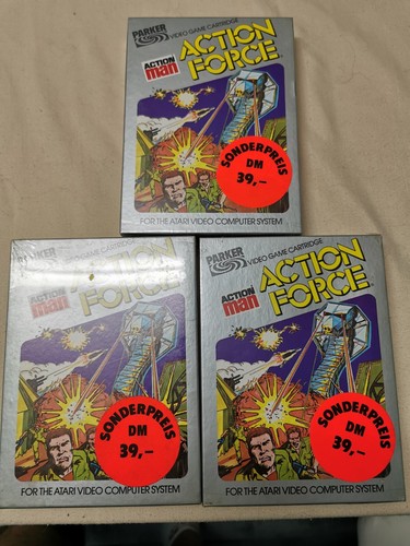 Action Force – Atari 2600 – Neuf Sous Blister – Édition 1982 – PEGI 7
