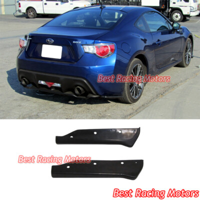For 2012-2016 Scion FR-S / 2012-2021 Subaru BRZ Aero Style Rear Bumper Aprons