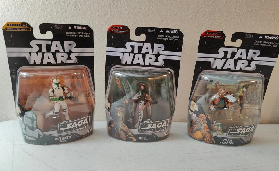 Star Wars The Saga Collection 2006 Darth Vader Rebel Trooper 7 piezas Lote A Foto 3 de 4