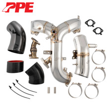 Ppe Polished Intake Manifold Turbo Inlet Kit For 20-25 Ford 6.7l Powerstroke