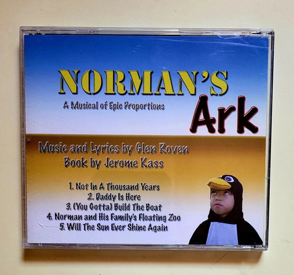 Norman's Ark CD Sampler Glen Roven Jerome Kass Musical Free Shipping - Image 2 of 3