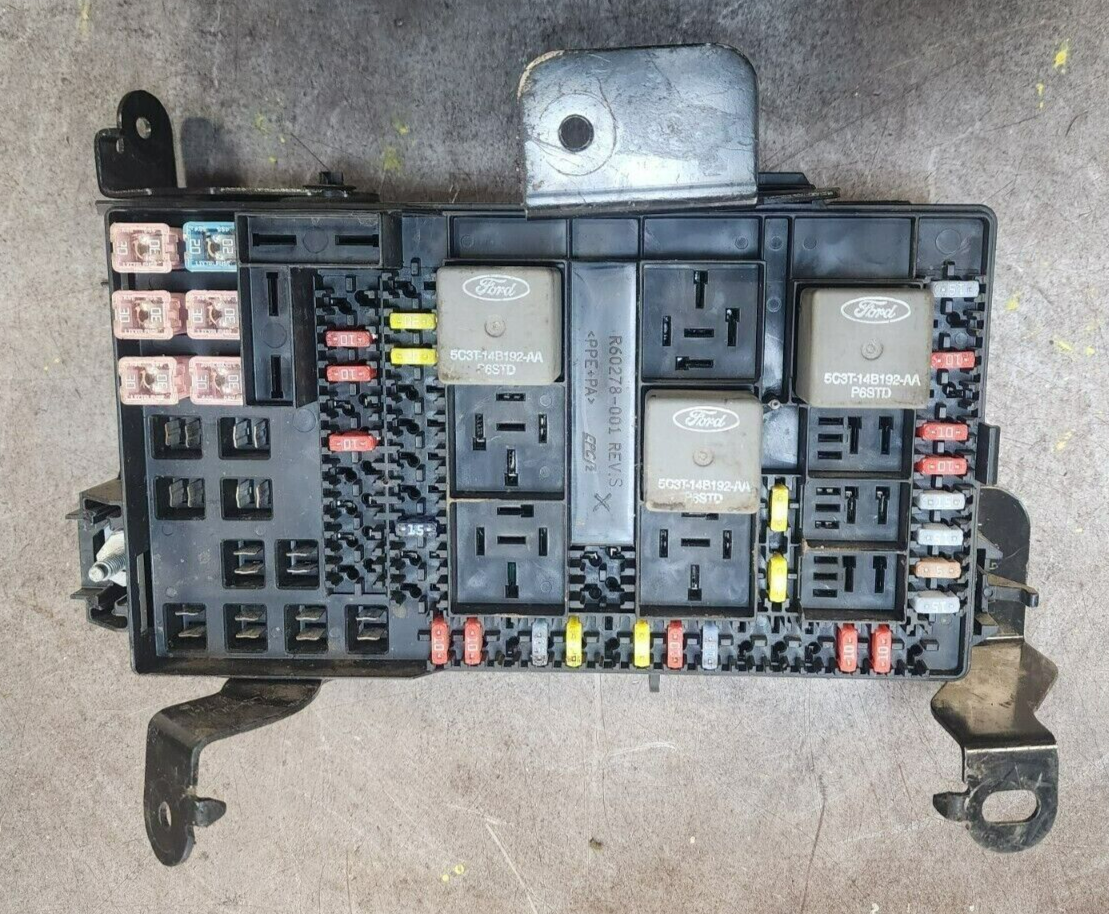 2005 f250 cigarette lighter fuse 2005 2006 2007 Ford F250 SUPER DUTY FUSE JUNCTION BCM BOX RELAY  6C3T-14A067-BD