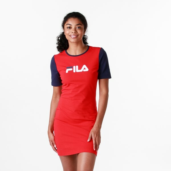 Fila Women's Roslyn Dress Navy/red/white XL